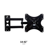 Full Motion TV Bracket - Multi-Directional Movable Stand, Fits 14 to 42 Inch, High-Quality 117B