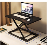 High-Quality Gas Spring Sit-Stand Desk Riser – Adjustable Ergonomic Workstation with Compact & Durable Design