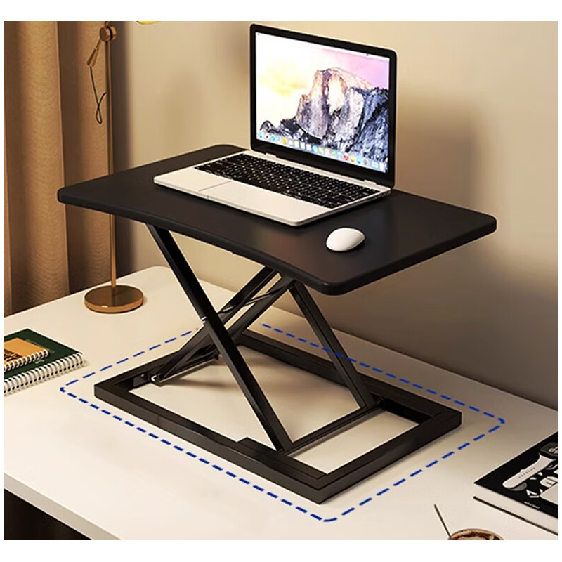 High-Quality Gas Spring Sit-Stand Desk Riser – Adjustable Ergonomic Workstation with Compact & Durable Design