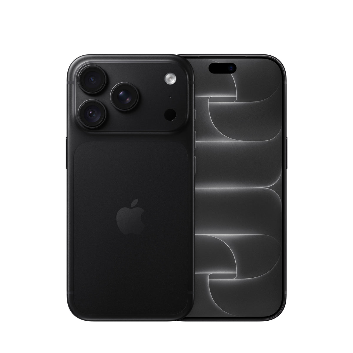 iPhone 18 Pro Black, back and front