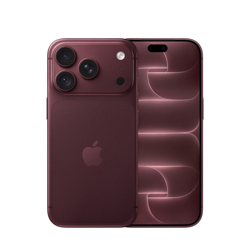 iPhone 18 Pro Burgundy, back and front