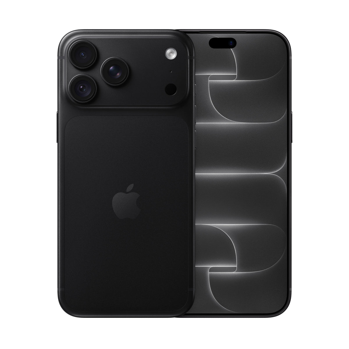iPhone 18 Pro Max Black, back and front