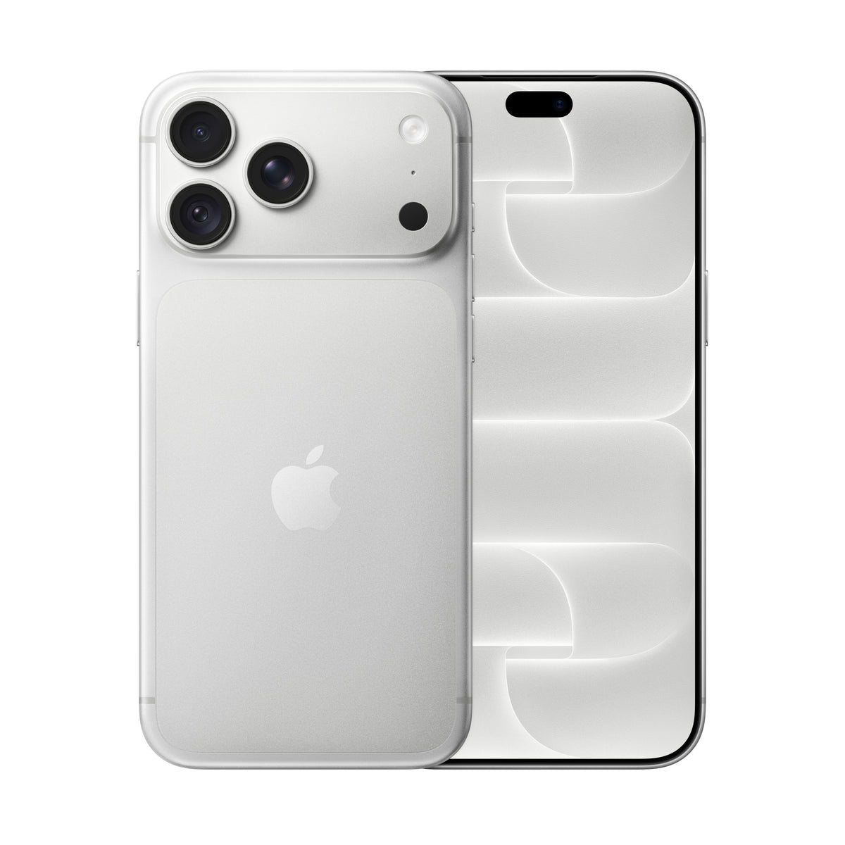 iPhone 18 Pro Max Silver, back and front