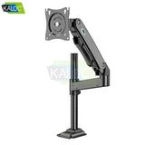 KALOC DH100B Single Monitor Arm with Internal Gas Spring technology for Easy Adjustment, for Screens 17 to 33 Inches