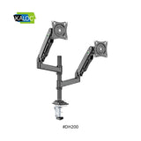 KALOC DH200 STUDIO PRO Dual Monitor Arm, Gas Spring technology & USB Extension & Cable Management for 17 to 35 Inch Screens