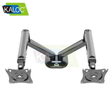 KALOC DS200-2B Ergonomic Dual Monitor Arm, Gas Spring & USB Extension & Cable Management for 17 to 32 Inch Screens (Up to 9kg)