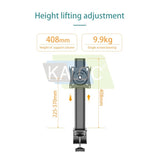 KALOC DZ100J IRONBOUND Stability Monitor Arm, High-Grade Steel Mount for 17-32 inch Screens