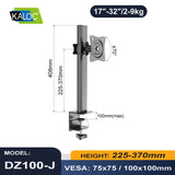 KALOC DZ100J IRONBOUND Stability Monitor Arm, High-Grade Steel Mount for 17-32 inch Screens