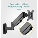 KALOC M520 STUDIO PRO Ergonomic Wall-Mount Monitor Arm, Gas Spring technology & Cable Management for 17-35 Inch Screens