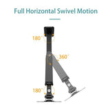 KALOC M520 STUDIO PRO Ergonomic Wall-Mount Monitor Arm, Gas Spring technology & Cable Management for 17-35 Inch Screens
