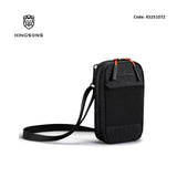 KINGSONS KS251072 Water-Resistant Modular Tech & Phone Organizer – Versatile Crossbody, Backpack, & Belt Bag