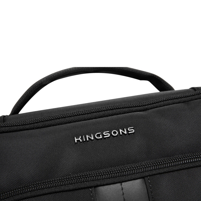 KINGSONS KS25465 15.6" Premium Waterproof Laptop Backpack, Multi-Compartment Ergonomic Travel Bag, Business design