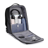KINGSONS KS25465 15.6" Premium Waterproof Laptop Backpack, Multi-Compartment Ergonomic Travel Bag, Business design