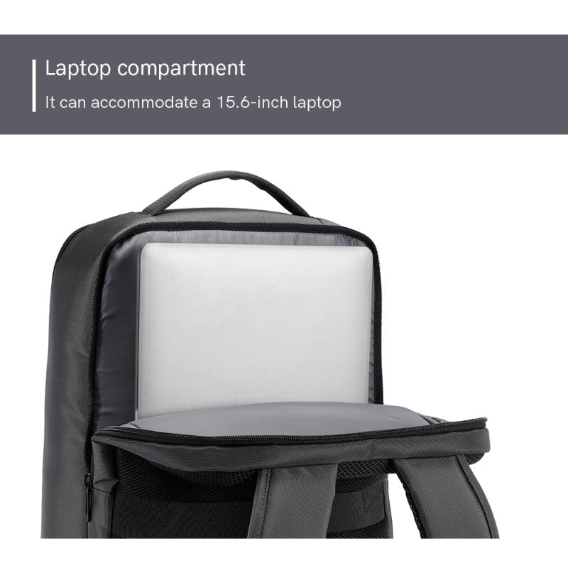 KINGSONS KS25465 15.6" Premium Waterproof Laptop Backpack, Multi-Compartment Ergonomic Travel Bag, Business design