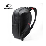Kingsons Large & Multifunctional Design Backpack KS3140W Black, Water-resistant, shock-resistant, Ergonomic Design