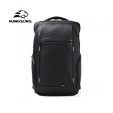 Kingsons Large & Multifunctional Design Backpack KS3140W Black, Water-resistant, shock-resistant, Ergonomic Design