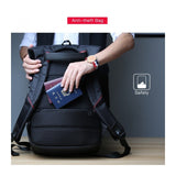 Kingsons Large & Multifunctional Design Backpack KS3140W Black, Water-resistant, shock-resistant, Ergonomic Design