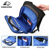 KINGSONS/VGOAL Backpack with Lock Password KS3149W/FG6303W, Dark Gray, Water-resistant, Light Weight