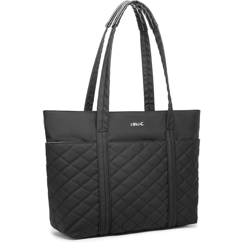 Kinmac 15.6″ Women's Laptop Tote – Chic, Spacious Work-Ready Handbag