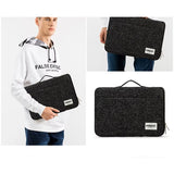Kinmac 360° Protective Laptop Briefcase Bag KMS466-67 Snowf Lake, with EVA Shockproof Airbags & Corner Guard