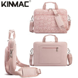 Kinmac 360° Shockproof Embossed Leather Laptop Case KMC472-73 Cloud Flower with Military Grade Protection