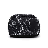 Kinmac Backpack KMB437 Black Marble, Fashion Design, High Quality, Soft Interior Lining & Water-resistant