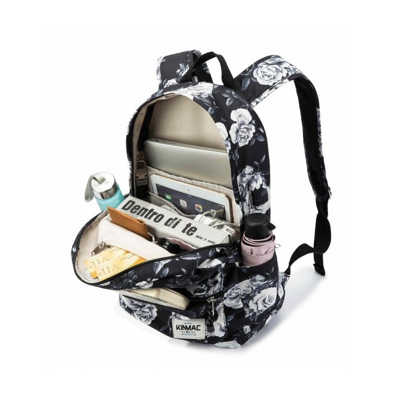 Kinmac Backpack KMB439 Gray Rose, Fashion Design, High Quality, Soft Interior Lining & Water-resistant