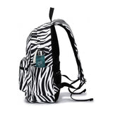 Kinmac Backpack KMB440 Zebra, Fashion Design, High Quality, Soft Interior Lining & Water-resistant