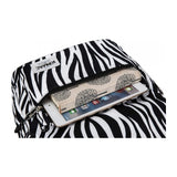 Kinmac Backpack KMB440 Zebra, Fashion Design, High Quality, Soft Interior Lining & Water-resistant