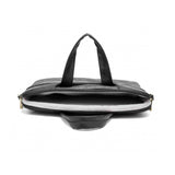Kinmac Business Laptop Bag KMC426-27 Black PU, High Quality, Soft Interior Lining & Water-resistant