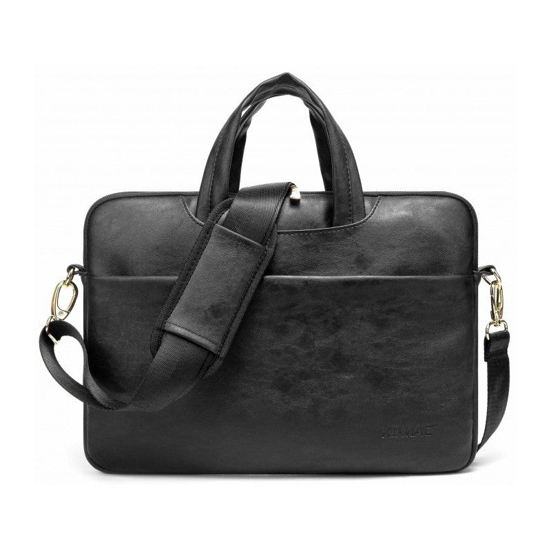 Kinmac Business Laptop Bag KMC426-27 Black PU, High Quality, Soft Interior Lining & Water-resistant