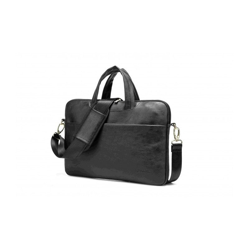 Kinmac Business Laptop Bag KMC426-27 Black PU, High Quality, Soft Interior Lining & Water-resistant