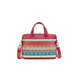 Kinmac Business Laptop Bag KMC424-25 Red Bohemian, Durable and Water-resistant