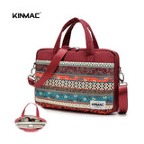 Kinmac Business Laptop Bag KMC424-25 Red Bohemian, Durable and Water-resistant