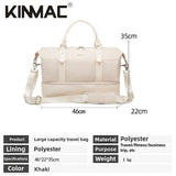 KINMAC The Ultimate 3-in-1 KMC480 Travel Duffel Water-Resistant Weekender with Shoe Compartment & Laptop Sleeve