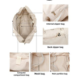 KINMAC The Ultimate 3-in-1 KMC480 Travel Duffel Water-Resistant Weekender with Shoe Compartment & Laptop Sleeve