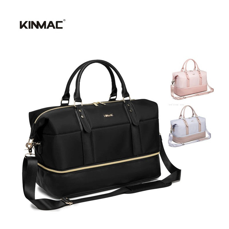 KINMAC The Ultimate 3-in-1 KMC480 Travel Duffel Water-Resistant Weekender with Shoe Compartment & Laptop Sleeve
