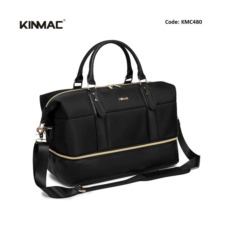 KINMAC The Ultimate 3-in-1 KMC480 Travel Duffel Water-Resistant Weekender with Shoe Compartment & Laptop Sleeve