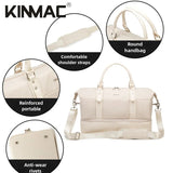 KINMAC The Ultimate 3-in-1 KMC480 Travel Duffel Water-Resistant Weekender with Shoe Compartment & Laptop Sleeve