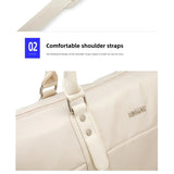 KINMAC The Ultimate 3-in-1 KMC480 Travel Duffel Water-Resistant Weekender with Shoe Compartment & Laptop Sleeve