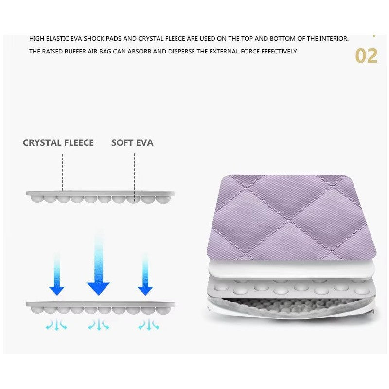 Kinmac Vertical Design Sleeve, High Quality, Soft Interior Lining & Water-resistant
