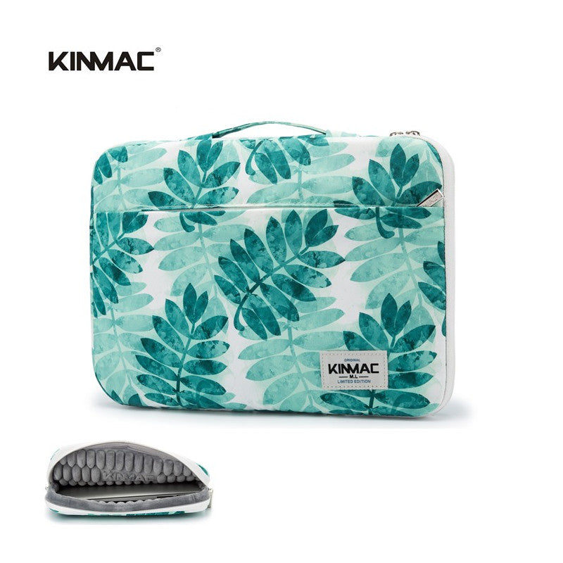 Kinmac Vertical Design Sleeve KMS402-443 Olive Leaf, Full Protection & Water-resistant