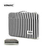 Kinmac Vertical Design Sleeve KMS406-444 Black Stripe, Full Protection & Water-resistant