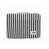 Kinmac Vertical Design Sleeve KMS406-444 Black Stripe, Full Protection & Water-resistant