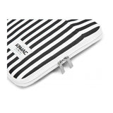 Kinmac Vertical Design Sleeve KMS406-444 Black Stripe, Full Protection & Water-resistant