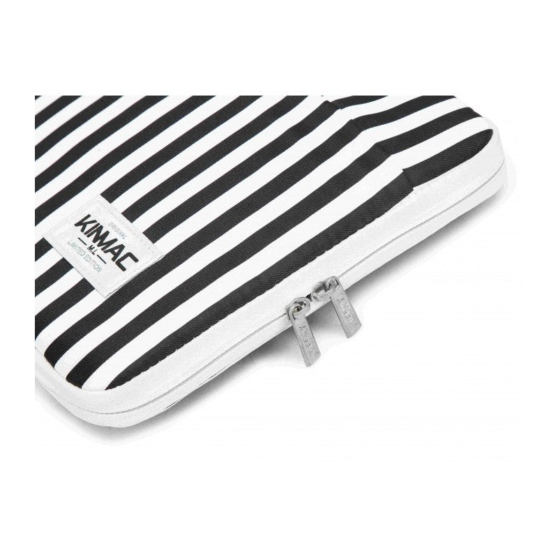 Kinmac Vertical Design Sleeve KMS406-444 Black Stripe, Full Protection & Water-resistant