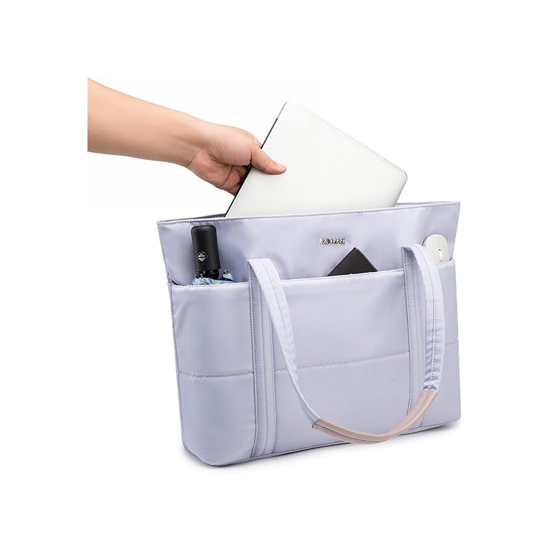 KINMAC Women’s Fashionable Laptop Tote Bag KMC485, Waterproof Designer Fabric & 15.6" Business Organizer