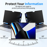 Laptop Privacy Screen Filter: Anti-Spy, Anti-Glare & Anti-Scratch PET Filte, 13.3 inch to 17.3 inch Sizes Available