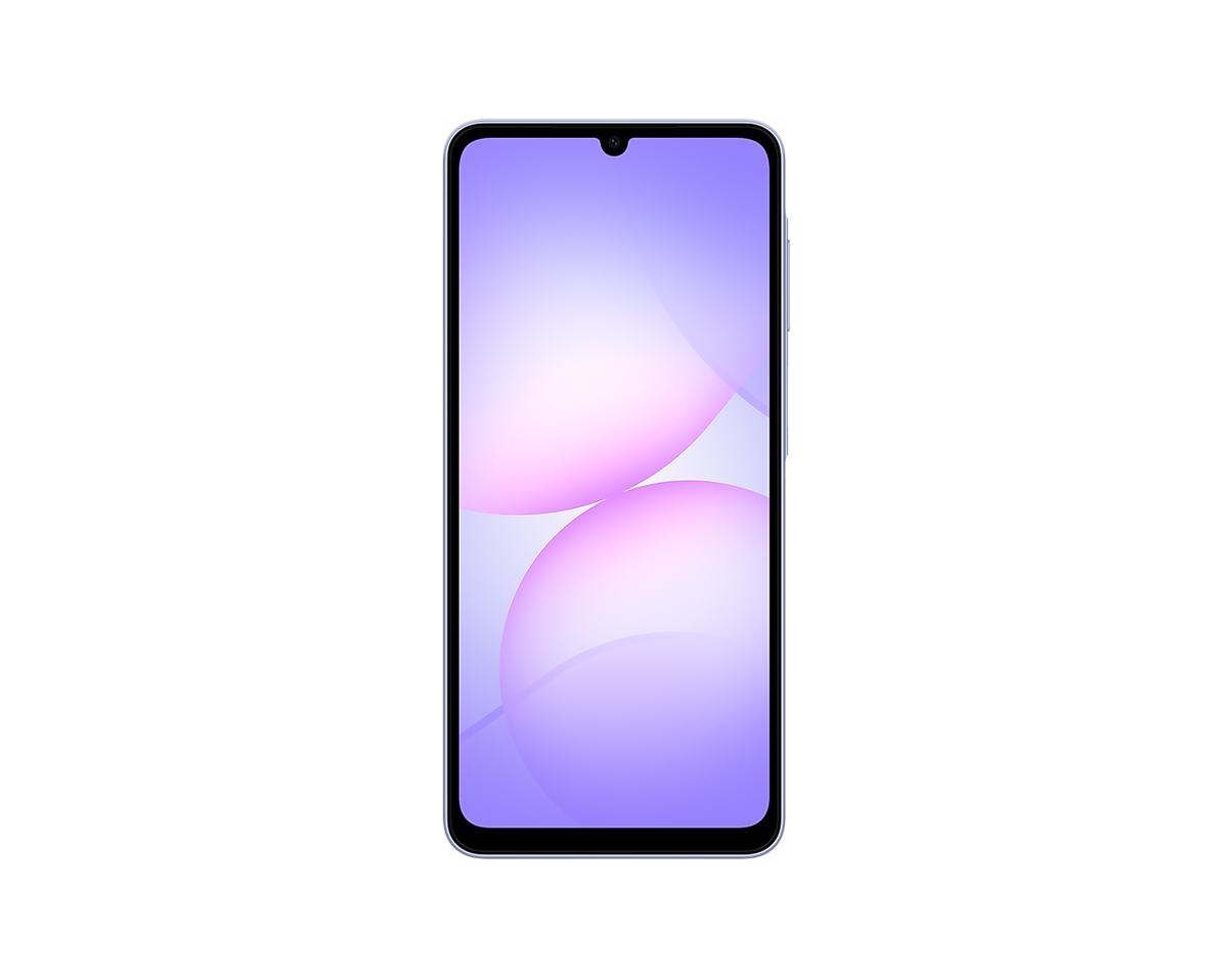 Samsung Galaxy A07s Light Violet, front
