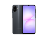 Samsung Galaxy A07s Black, front and back